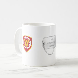 164e Chien de la Police Militaire Tag Café Mug