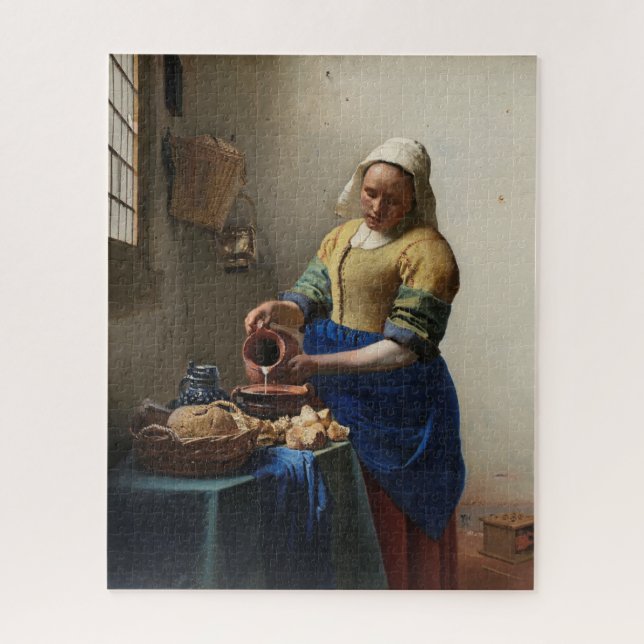 1657 Vermeer Die Milchmädchen (Vertikal)