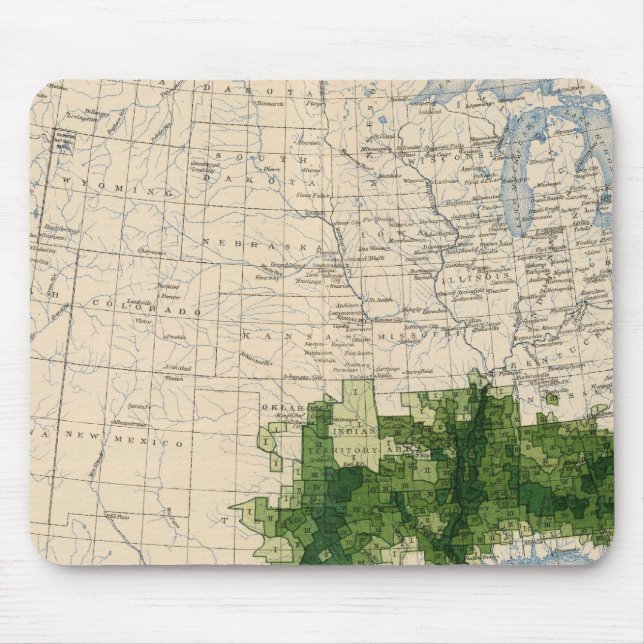 165 Baumwolle/Quadratmeile Mousepad (Vorne)