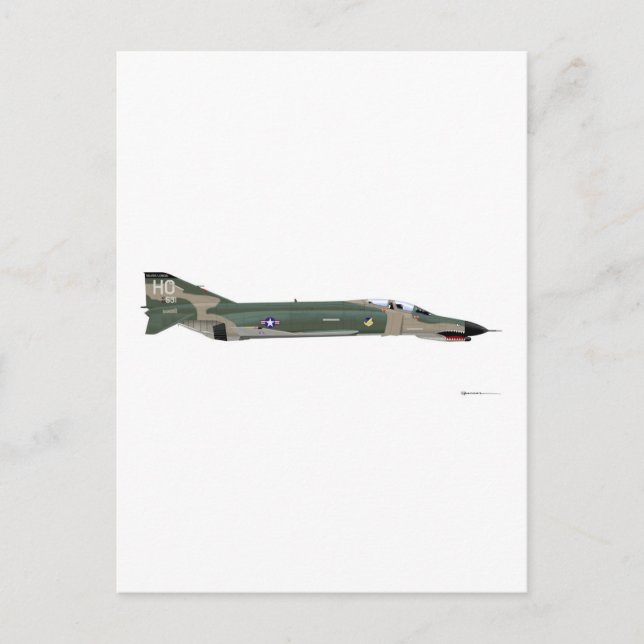 167M.jpgMcDonnell Douglas F-4E Phantom II Postkarte (Vorderseite)