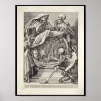 1691 Künstlerische Anatomie Skelette Kunst drucken
