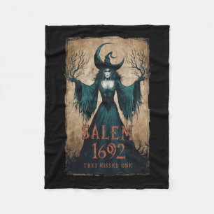 1692 fehlte ein Halloween-Feminist Hexentria Fleecedecke