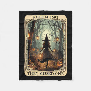 1692 Halloween Sie verpassten eine Tarot Card Wo Fleecedecke