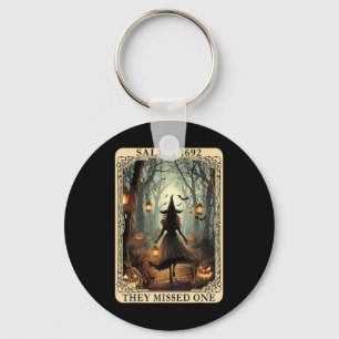 1692 Halloween Sie verpassten eine Tarot Card Wo Schlüsselanhänger