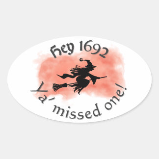 1692 vermisst eins ovaler aufkleber