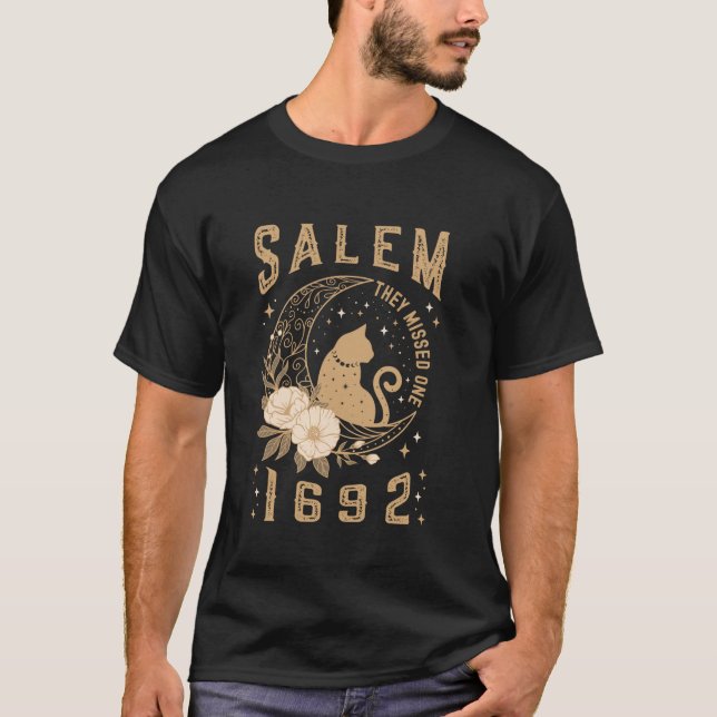 1692 versäumten sie ein Shirt Salem Hexentrials Bl (Vorderseite)