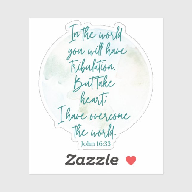 16:33 AUFKLEBER (Blatt)