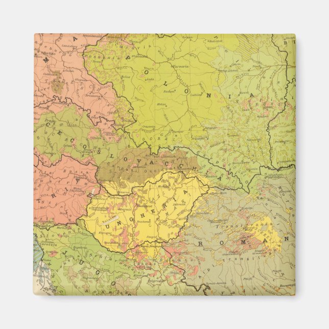 16 a Europäische Ethnographie Magnet (Vorne)