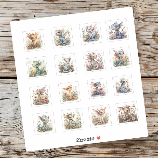 16 Babywappen mit Aufklebern für Blume Aufkleber (Von Creator hochgeladen)