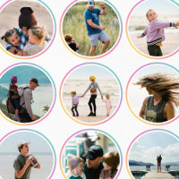 16 Benutzerdefiniertes Foto und Farbrückstrahlneig