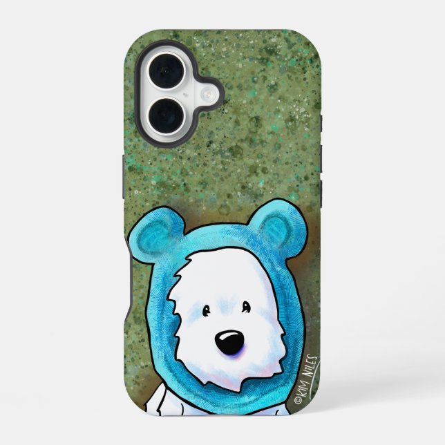 16 Coque iphone de l'ours Westie (Verso)