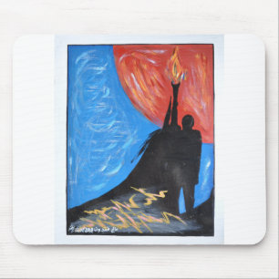 16/ Die Frau Mousepad
