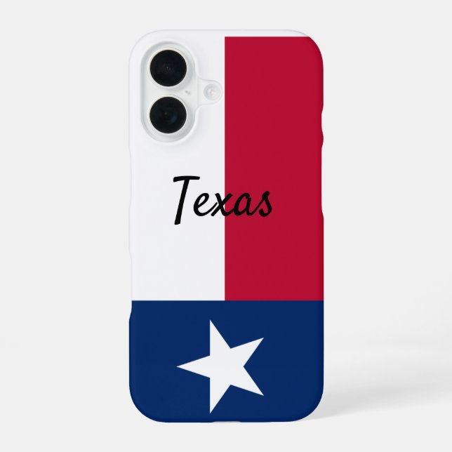 16 Drapeau texan coque iphone (Verso)
