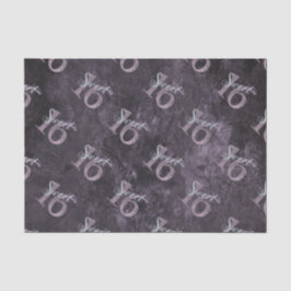 16. Dusty Pink Rose | Sweet 16 Silver Glitzer | Seidenpapier