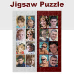 16 Foto Collage borundy und grau<br><div class="desc">Mit diesem 16-Foto-Puzzle kannst du deine Lieblingsjigsaw-Erinnerungen zusammenstellen! Dieses personalisierte Puzzle eignet sich perfekt für Familienspielabende und präsentiert Ihre Lieblingsfotos in lebendiger, hochwertiger Druckqualität. Egal ob Urlaubserlebnisse, Haustierkunst oder Meilenstein-Momente, jedes Stück verbindet sich, um Ihre einzigartige Geschichte zu erzählen. Aus langlebigen Materialien gefertigt, ist es ein nachdenkliches Geschenk für Geburtstage,...</div>
