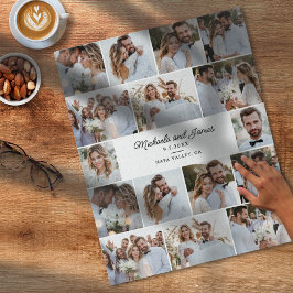 16-Foto Collage Wedding/Anniversary 520 Stück