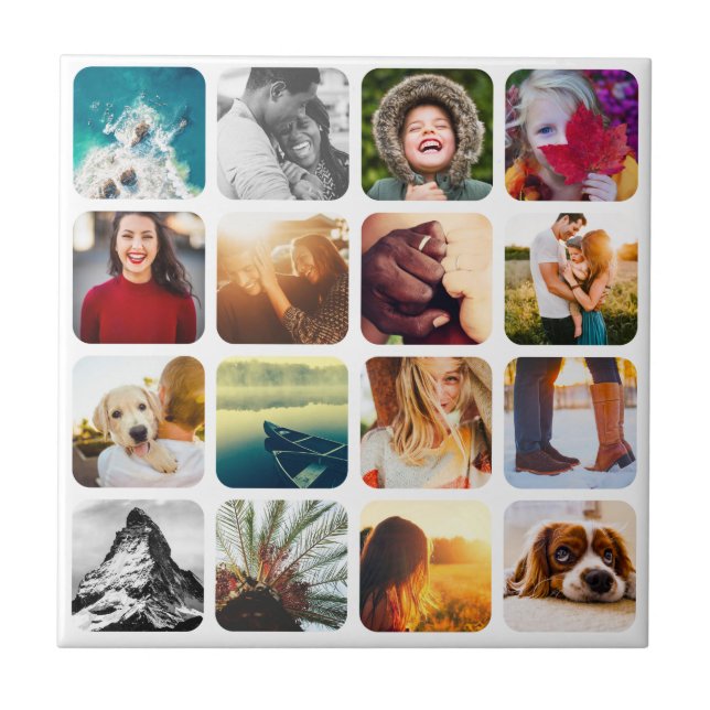 16 Foto - Klapprahmen für die Tile-Vorlage Fliese (Vorderseite)