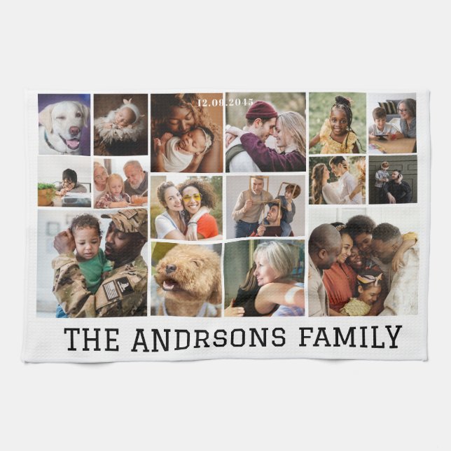 16 Foto Küchenhandtücher Geschirrtuch (Horizontal)