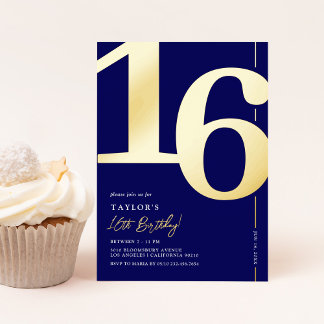 16 . Geburtstag 16. Geburtstagsparty Einladung