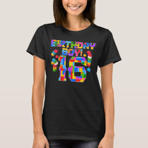 16. Geburtstag 16 Jahre altes Gebäude Jungs Kind T-Shirt