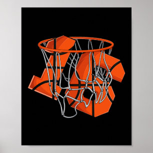 16. Geburtstag Basketball Kinder Poster