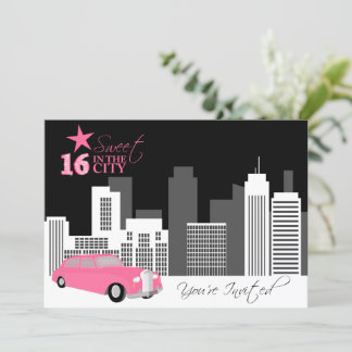 16 . Geburtstag Birthday Party Einladung