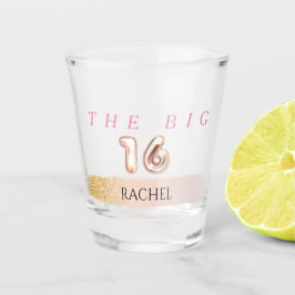 16. Geburtstag Personalisiertes Shot Glass Schnapsglas