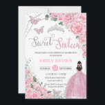 16 . Geburtstag Pink Floral Princess Silver Birthd Einladung<br><div class="desc">Personalisieren Sie diese schöne 16 . Geburtstag-Geburtstagseinladung einfach und schnell mit eigenen Formulierungen,  drücken Sie einfach die Schaltfläche Anpassen,  um Stil und Platzierung des Textes weiter zu gestalten und zu formatieren. Passende Artikel im Shop erhältlich! c) Das glückliche Cat Studio</div>