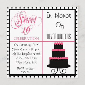 16. Geburtstag-Schweden 16 Party Einladungen