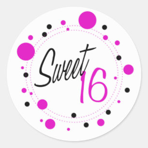 16 . Geburtstag Sticker