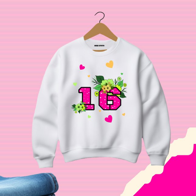 16 . Geburtstag Sweatshirt (Von Creator hochgeladen)