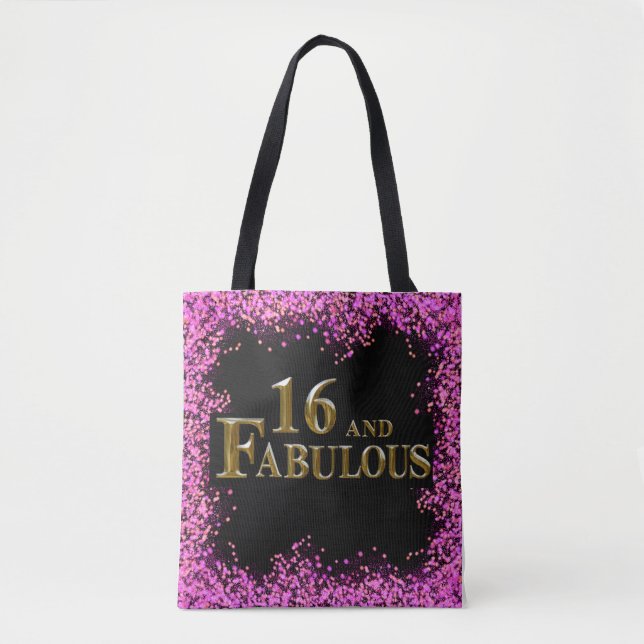 16. Geburtstag Tasche (Vorderseite)