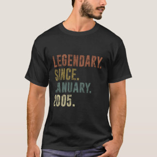 16. Geburtstagsgeschenk Idee Vintager Legendär sei T-Shirt