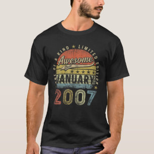 16. Geburtstagsgeschenk Phantastisch seit Januar 2 T-Shirt