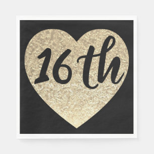 16. Geburtstagsnapkins Serviette