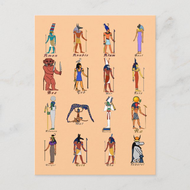 16 Güter Postkarte (Vorderseite)