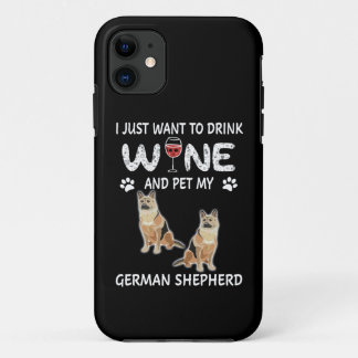 16 Ich Wollte gerade, Wein zu trinken und mein Deu Case-Mate iPhone Hülle