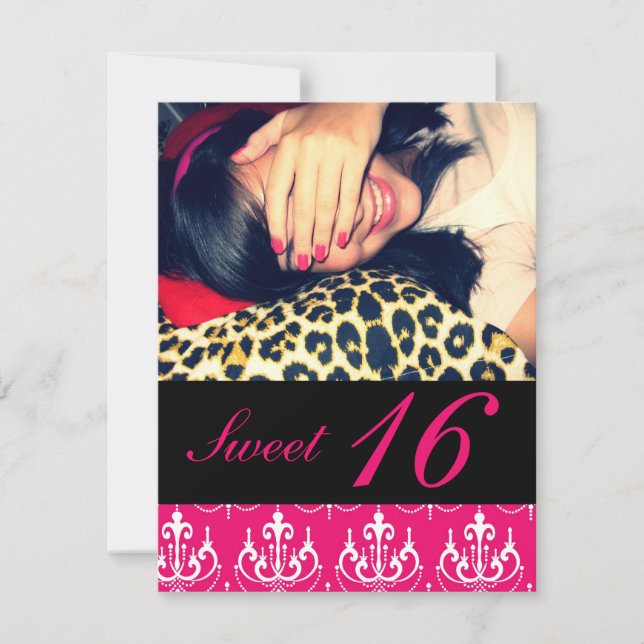 16 invitations à une fête (Devant)