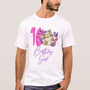 16-jähriges Geburtstagsmädchen Süßer 16. Geburtsta T-Shirt