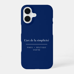 16 L'art de la Simplicité Coque pour iPhone   Minimal