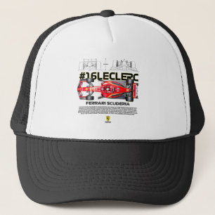 16 leclerc truckerkappe