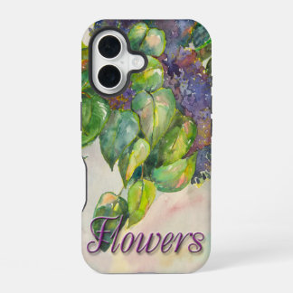16 lilas fleurs iPhone / coque ipad
