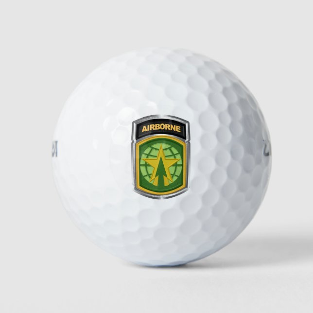 16. Militärpolizei-Brigade-Im Flugzeug Golfball (Vorderseite)
