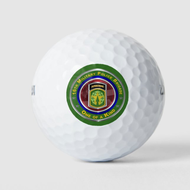 16. Militärpolizei Brigade-Im Flugzeug Golfplätze Golfball (Vorderseite)
