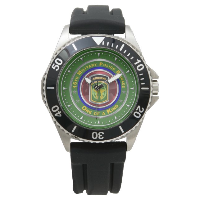 16. Militärpolizeibrigade Armbanduhr (Vorderseite)