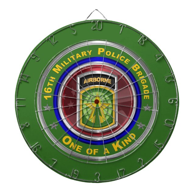 16. Militärpolizeibrigade Dartscheibe (vorne)