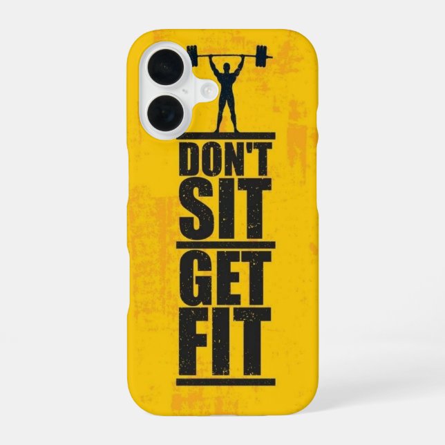 16 Ne t'assieds pas, va-t'en _ coque iphone (Verso)
