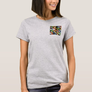 16 nordamerikanische Raubvogel-Profile T-Shirt