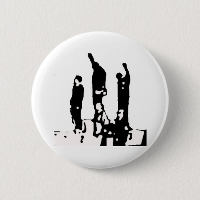 16. Oktober 1968 Mexiko City, Sommer-Olympia Button (Vorderseite)