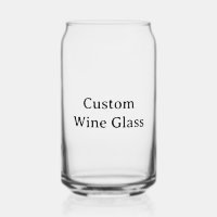 16 oz gedruckte Glasdose
